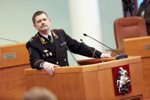 Начальник Главного управления МВД России по Москве Анатолий Якунин. Фото: архив "Вечерней Москвы". 