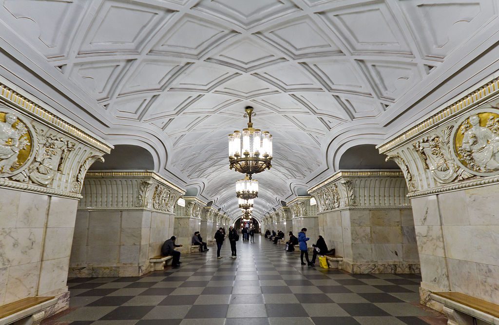 После годичного ремонта открылся вестибюль станции «Проспект мира»