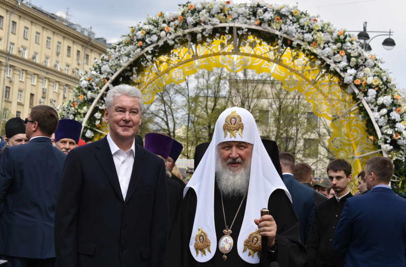Мэр Москвы пригласил москвичей на пасхальную площадку фестиваля «Московская весна»