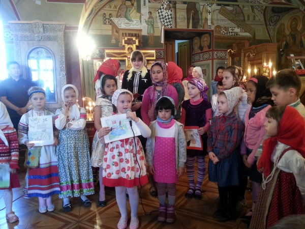 Пасху в Первомайском отпраздновали под звуки детских голосов