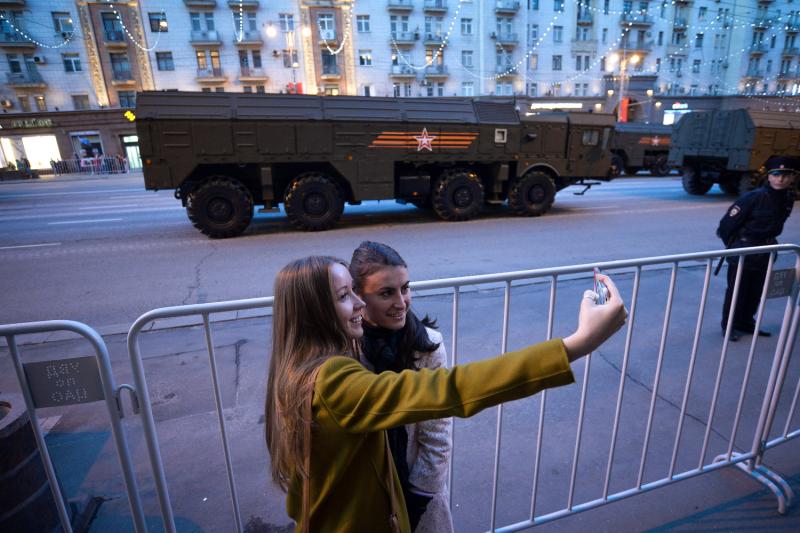 Из-за репетиции Парада Победы перекроют некоторые улицы Москвы