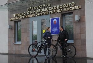 Автор: Александр Кожохин, "Вечерняя Москва" 20 мая в Москве прошла акция «На работу на велосипеде».
