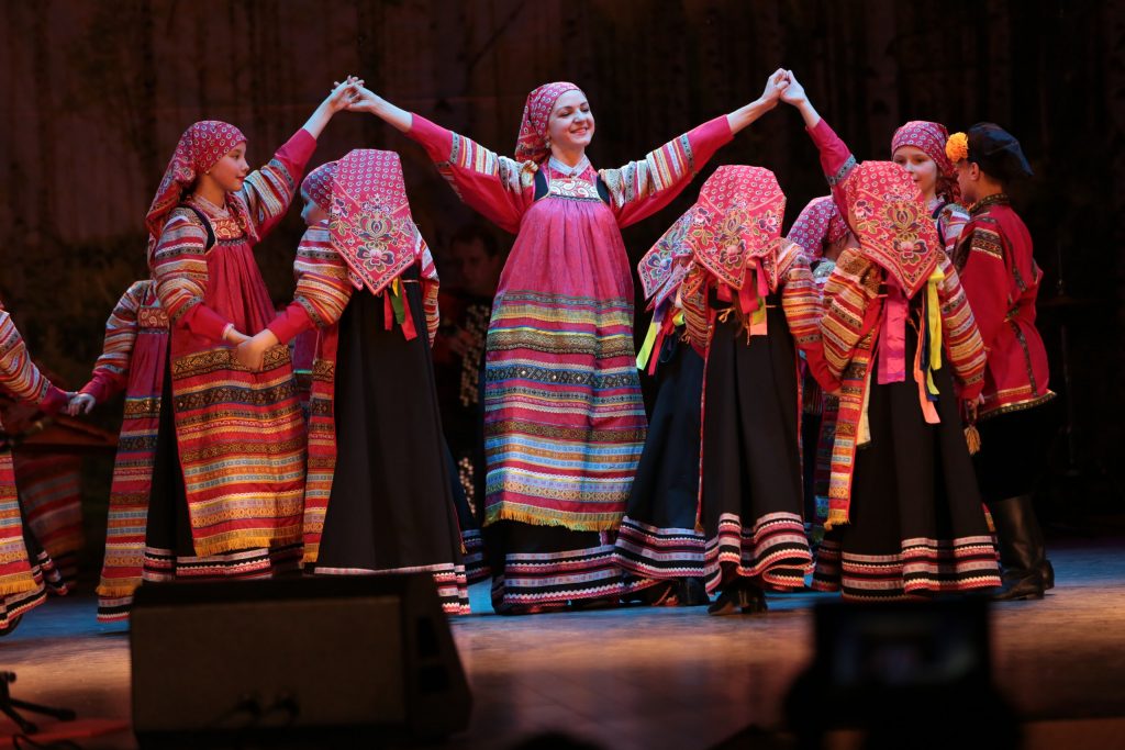 Детский фольклорный ансамбль «Зоренька» выступит в Кремле. Фото: Ксения Левина.