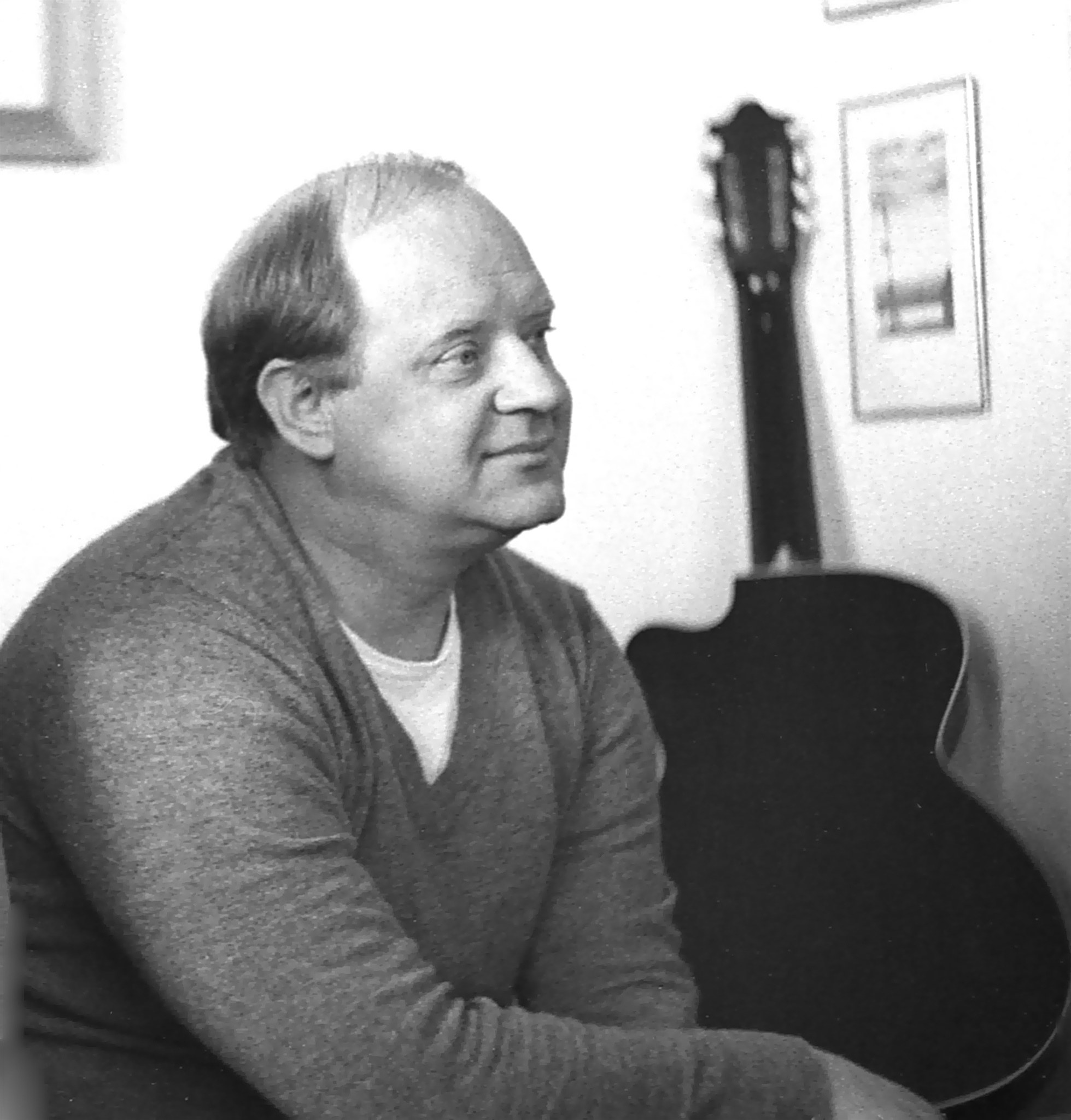 Юрий Визбор. Фото сделано 10 июня 1981 года. В тот год были написаны песни «Октябрь. Садовое кольцо», «Леди», «Спутники».