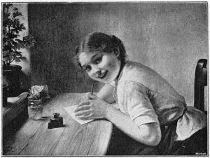 "Тайная переписка", Карл фон Берген. 1891 год. Фотоархив Wikipedia