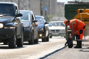 Водителей призвали скорректировать свой маршрут и выбрать пути объезда Фото: Дмитрий Рогулин/ТАСС.
