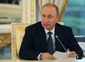 Владимир Путин утвердит программу «Единой России» на ближайшие пять лет. Фото: Михаил Климентьев/РИА Новости.