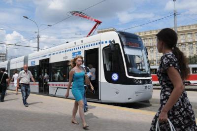 Скоростной трамвай могут запустить в Новой Москве