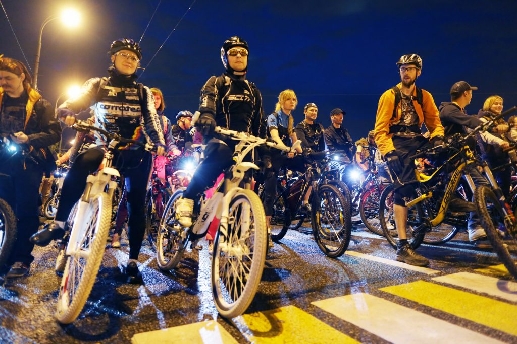 В субботнюю ночь пройдет заезд велосипедистов. Фото: архив "ВМ"