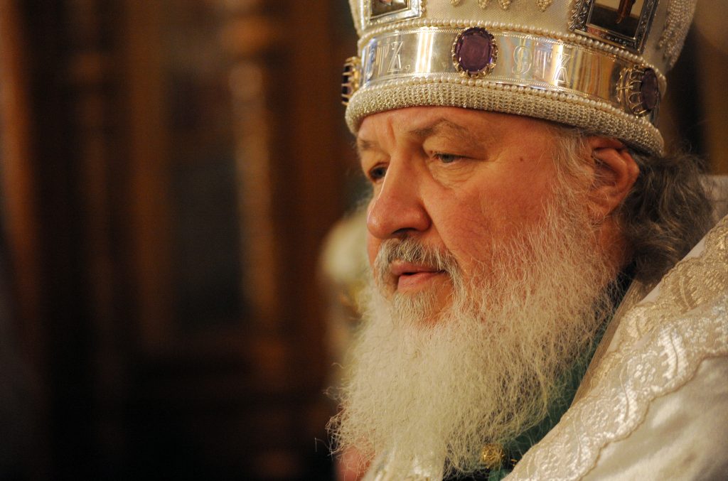 Патриарх Кирилл освятил восстановленный московский храм Иоанна Предтечи