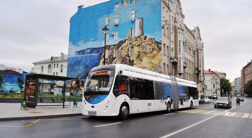 В Москве запущен первый электробус