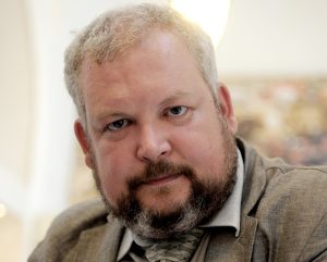 Москва. Заместитель столичного Департамента культурного наследия, главный археолог Москвы Леонид Кондрашев во время пресс-конференции (фото сделано 22 июня 2011 года)