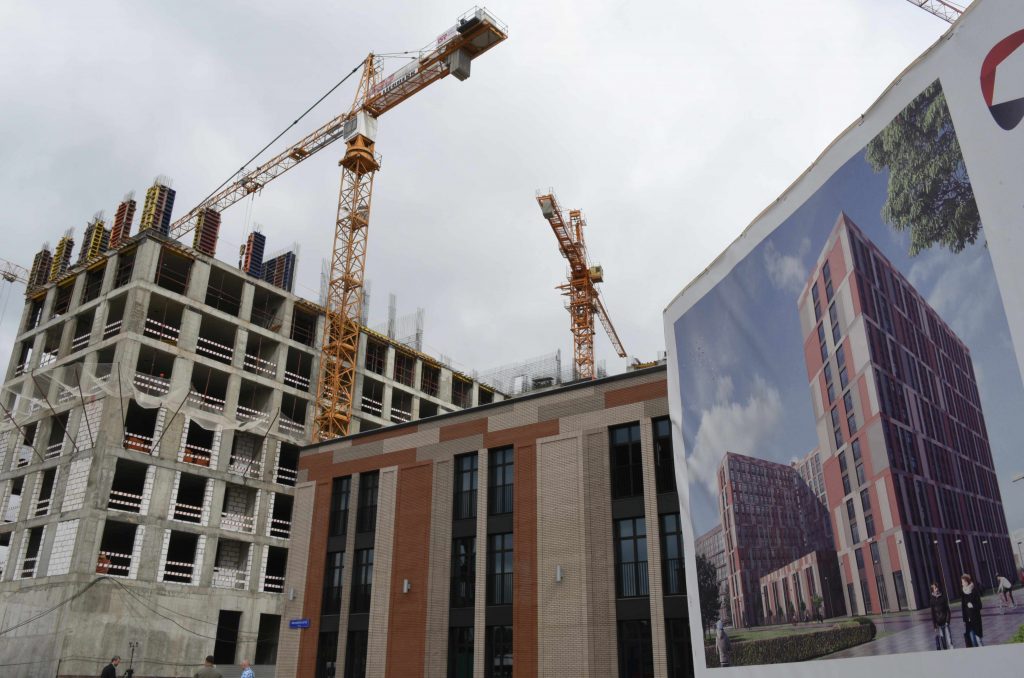 Девять миллионов квадратных метров недвижимости построят в Новой Москве. Фото архивное