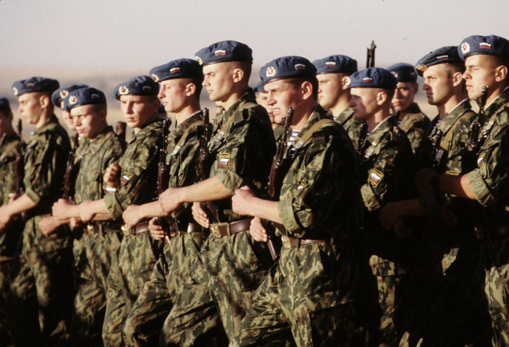 Российские десантники на учениях в Казахстане. Фото: Википедия