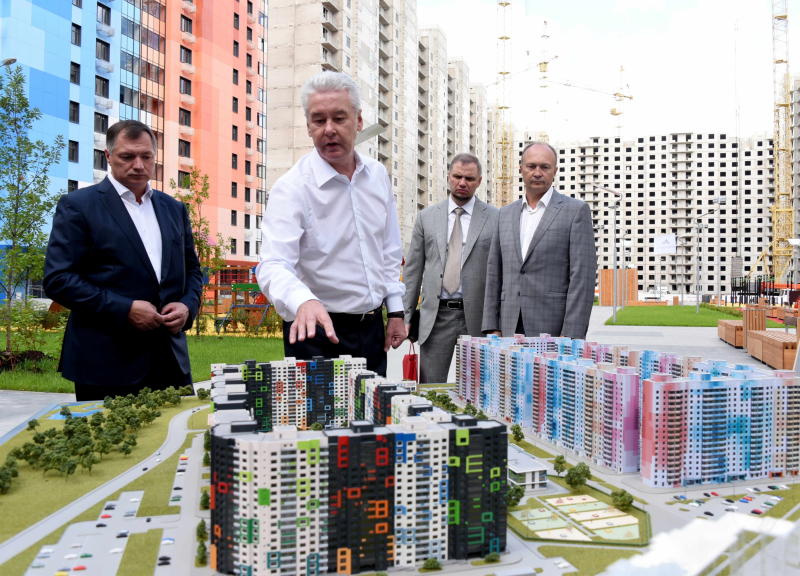 Собянин: В текущем году будет возведено более 3 млн. кв. метров жилья