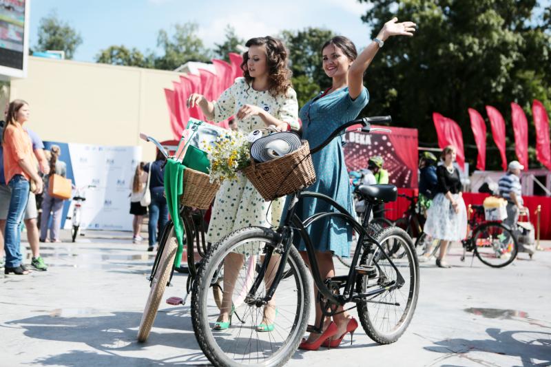 В Москве прошел женский велопарад