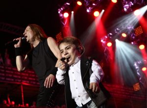 10 июля 2016 года. Данил Плужников на музыкальном фестивале под открытым небом «Нашествие-2016». Фото: Александр Рюмин/ТАСС.