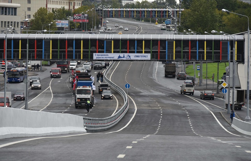 Новая эстакада на Щелковском шоссе готова к открытию