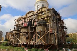В Храме Преображения Господня в Коммунарке начнут внутреннюю отделку. Фото: сайт администрации поселения Сосенское