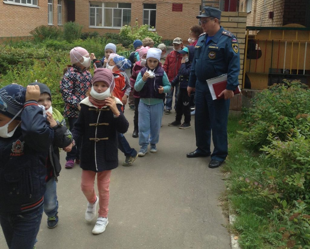В детском саду №3 «Светлячок» Троицка прошла учебная эвакуация