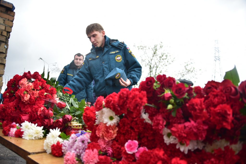 Счет помощи семьям пожарных, погибших на востоке Москвы, открыт для пожертвований
