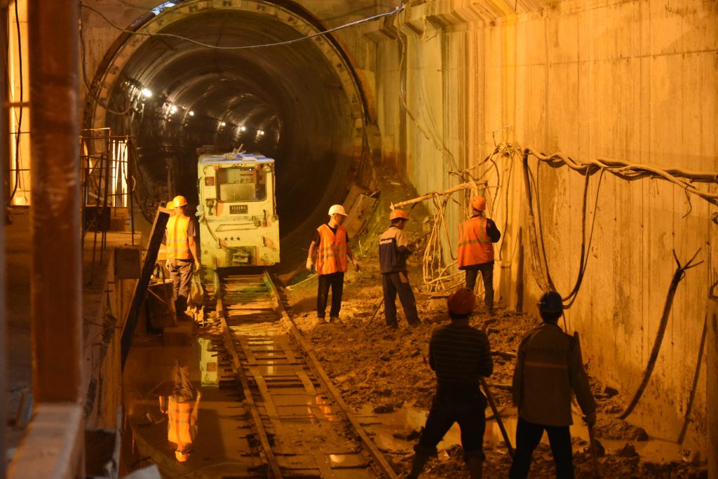 К концу этого года будут возведены основные конструкции станции метро «Говорово»