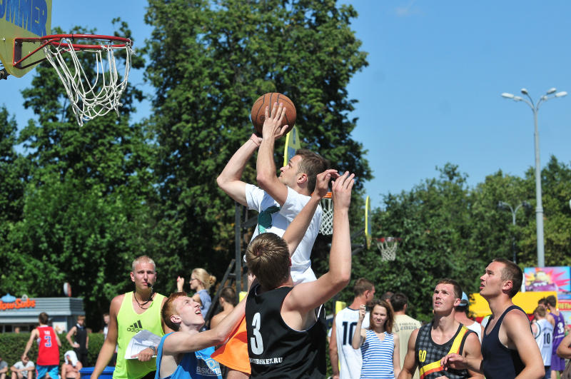 В Троицке появилась новая баскетбольная площадка. Фото: архив, «Вечерняя Москва»