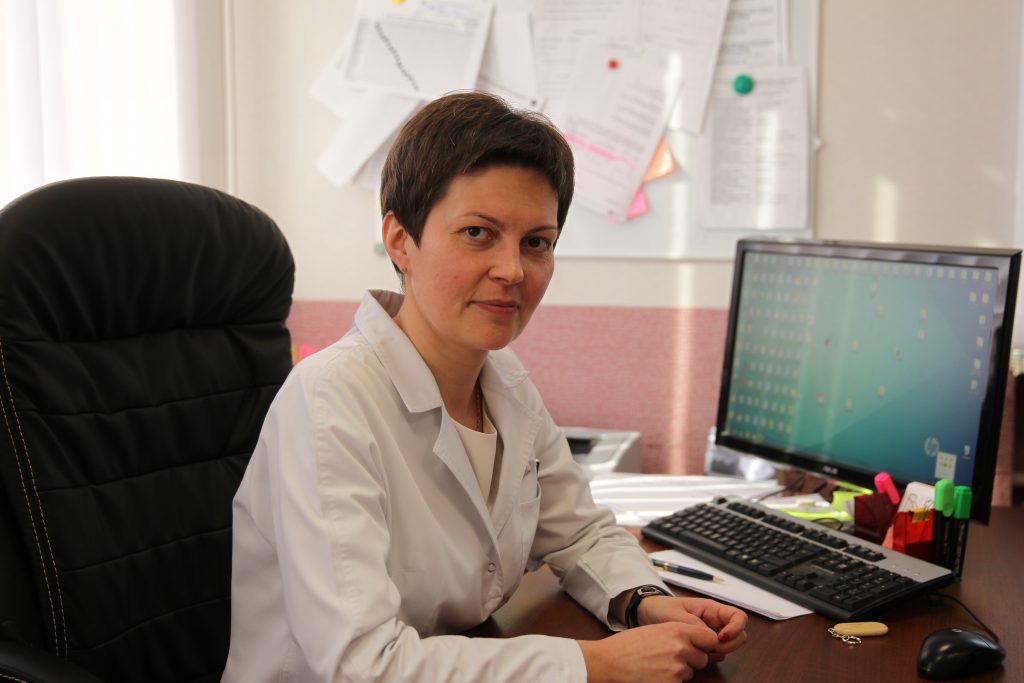 Елена Лисицина, главный врач Щербинской городской больницы. Фото: Владимир Смоляков