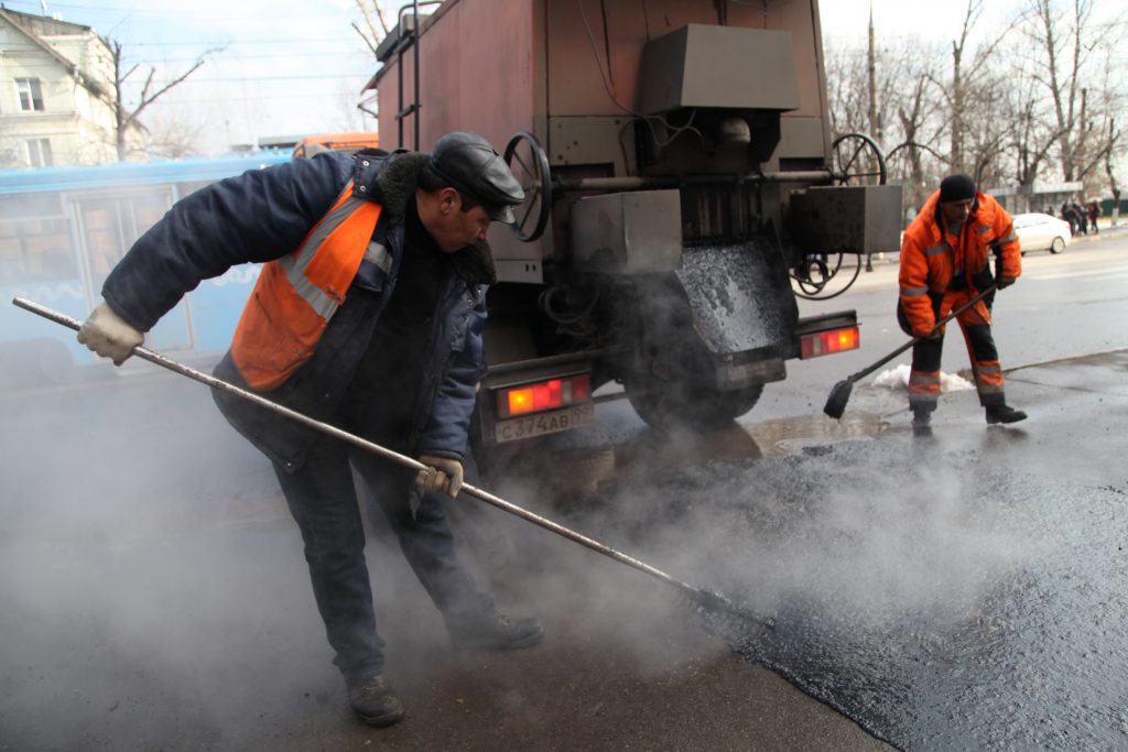 В Москве подходит к концу сезонный ремонт дорог