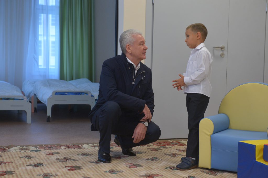 Собянин: За последние 6 лет в Москве построены 193 новых детских сада