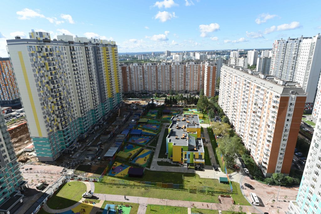 Треть введенной в столице недвижимости построена в Новой Москве
