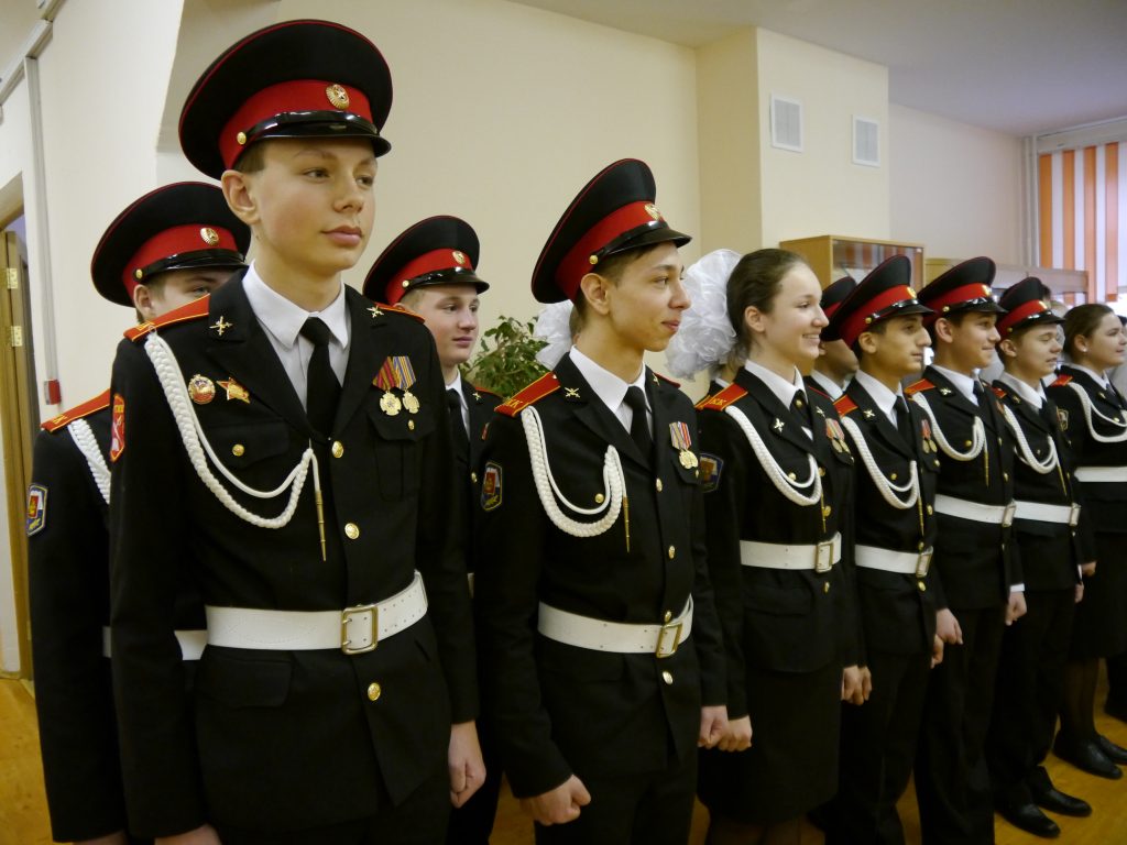 На слете кадетов открыли музей Евгения Чернышева