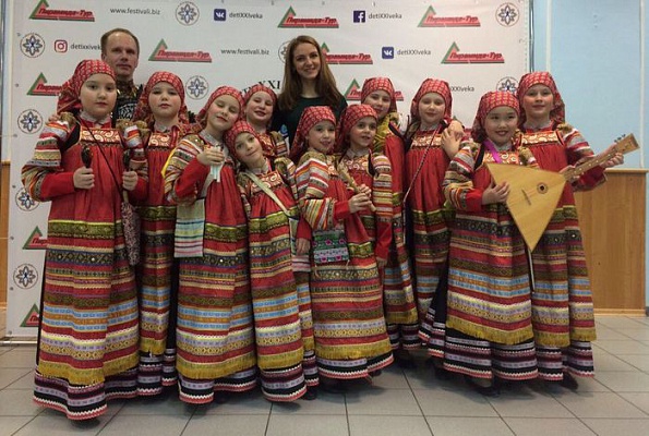 Детский ансамбль «Зоренька» выступил на международном фестивале