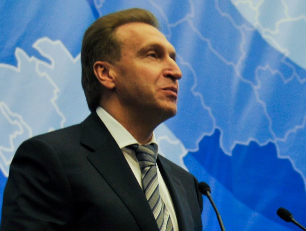 Вице-премьер Игорь Шувалов: «Падение доходов закончилось»
