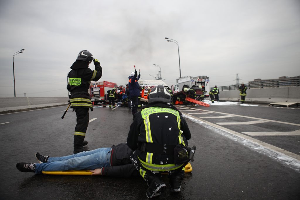 Около тысячи аварий зафиксировано на дорогах Москвы за сутки