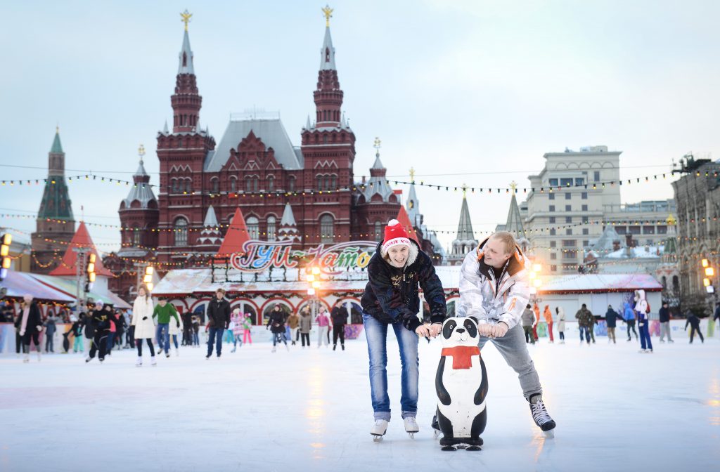 Каток на Красной площади Москвы открывается 29 ноября