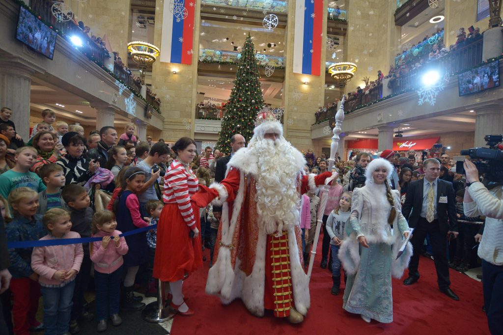 Московская Усадьба Деда Мороза начала отсчитывать оставшиеся дни до Нового года. Фото: архив, "Вечерняя Москва"