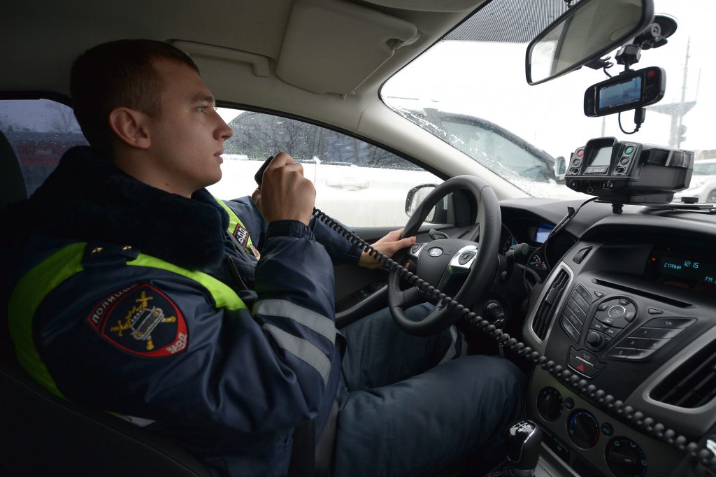 Полиция Новой Москвы прибыла на место массового ДТП с одним погибшим