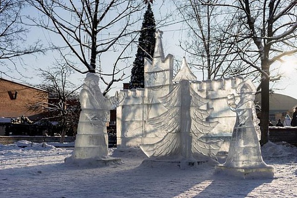 Ледяные скульптуры установят в Сосенском. Фото архивное