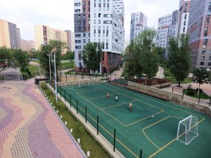 Спортивные площадки — одно из приоритетных направлений планировки районов