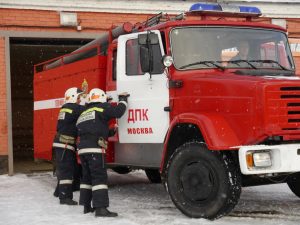 Фото: пресс-служба Управления МЧС по ТиНАО