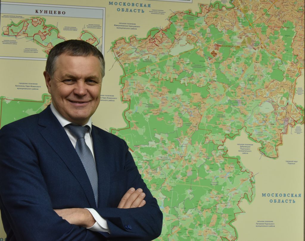 Руководитель Департамента развития новых территорий Москвы Владимир Жидкин. Фото: Владимир Новиков