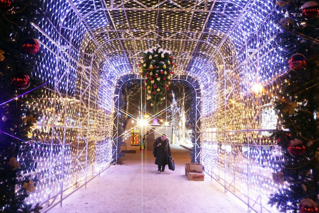 Мультгерои украсят четыре арки фестиваля «Путешествие в Рождество»