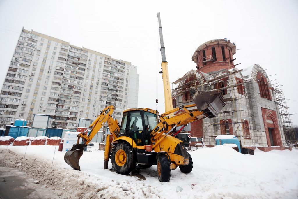 Стартовали работы по восстановлению храма Великомученика Георгия в Московском