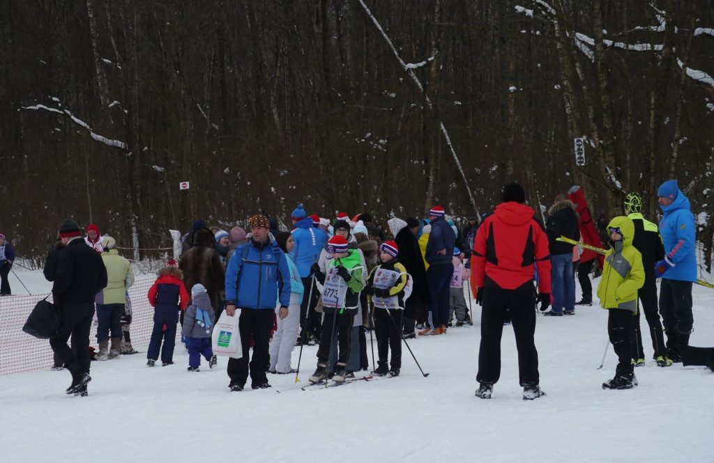Гонка на лыжах: спасатели и пожарные стали участниками 