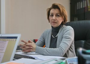 30 января 2017 года. Троицк. Начальник отдела трудоустройства «Троицкий» Марина Силантьева. Фото: Виктор Хабаров