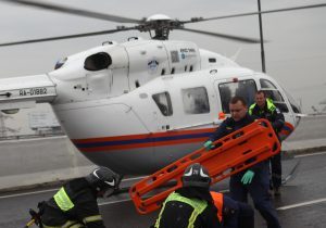 Четыре вертолета приведены в боевую готовность. Фото: Павел Волков