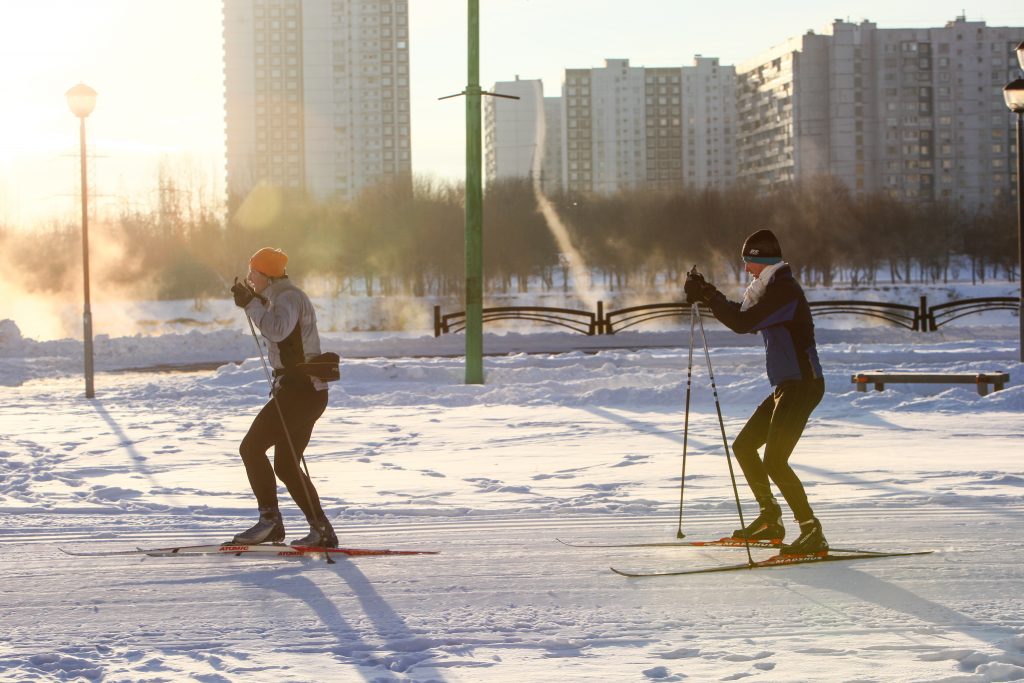 В Москве стартовала лыжня. Фото: "Вечерняя Москва" 