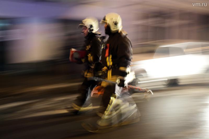 Пожарным удалось ликвидировать пожар в центре Москвы