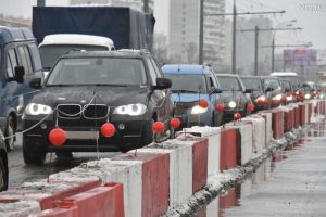 На месте работают сотрудники Госавтоинспекции. Фото: Владимир Новиков